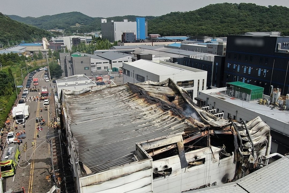 Cháy nhà máy pin ở Hàn Quốc: Xác định quốc tịch của các nạn nhân nước ngoài