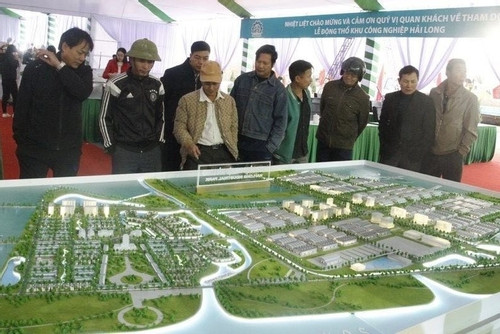 Nam Định: thúc đẩy tiến độ thực hiện dự án xây dựng Khu công nghiệp Hải Long