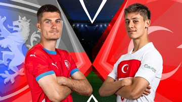 Link xem trực tiếp CH Séc vs Thổ Nhĩ Kỳ - Bảng F EURO 2024
