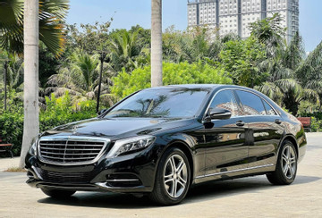 Xe sang Mercedes-Benz S400L đi 7 năm rớt giá gần 3 tỷ đồng