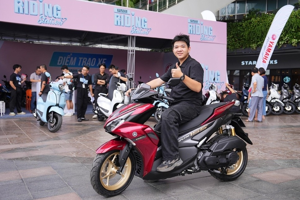 Yamaha Riding Station ’cháy hàng’ với hàng ngàn đăng ký mượn xe