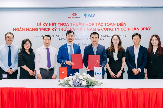 9Pay hợp tác Techcombank nâng tầm trải nghiệm thanh toán số cho doanh nghiệp SME