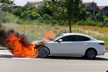 Vụ xe Mazda3 bị cháy khi sửa chữa: Đại lý Hà Tĩnh hứa bồi thường bằng tiền mặt