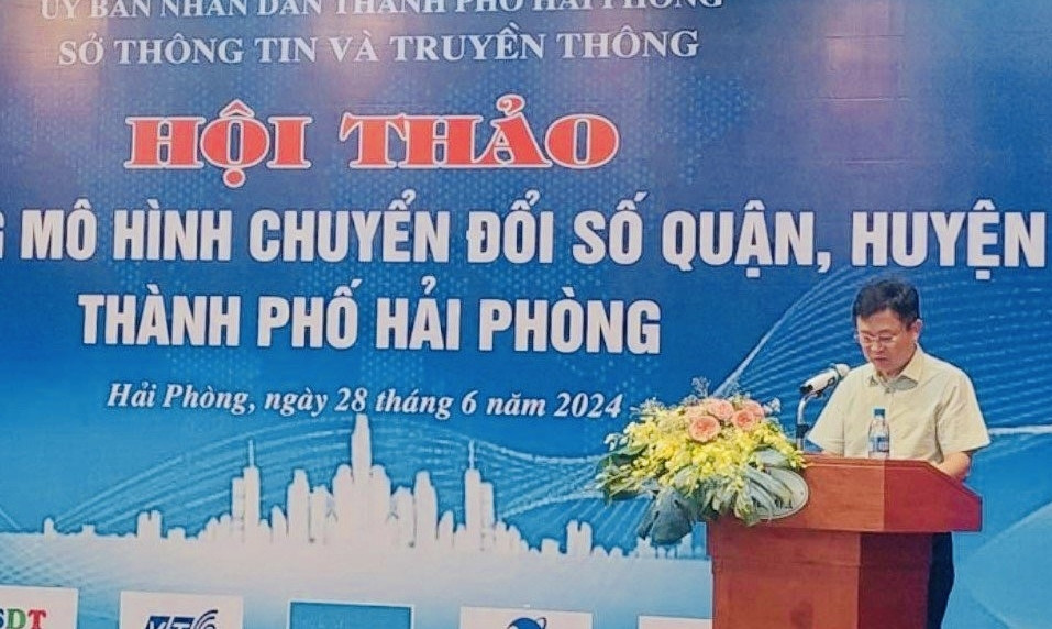 Hải Phòng xây dựng mô hình chuyển đổi số tại quận, huyện