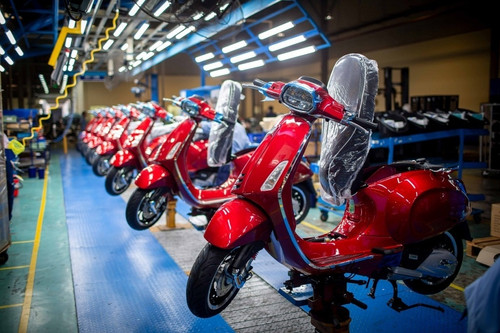 Nửa đầu năm, Việt Nam xuất xưởng gần 1,5 triệu xe máy mới