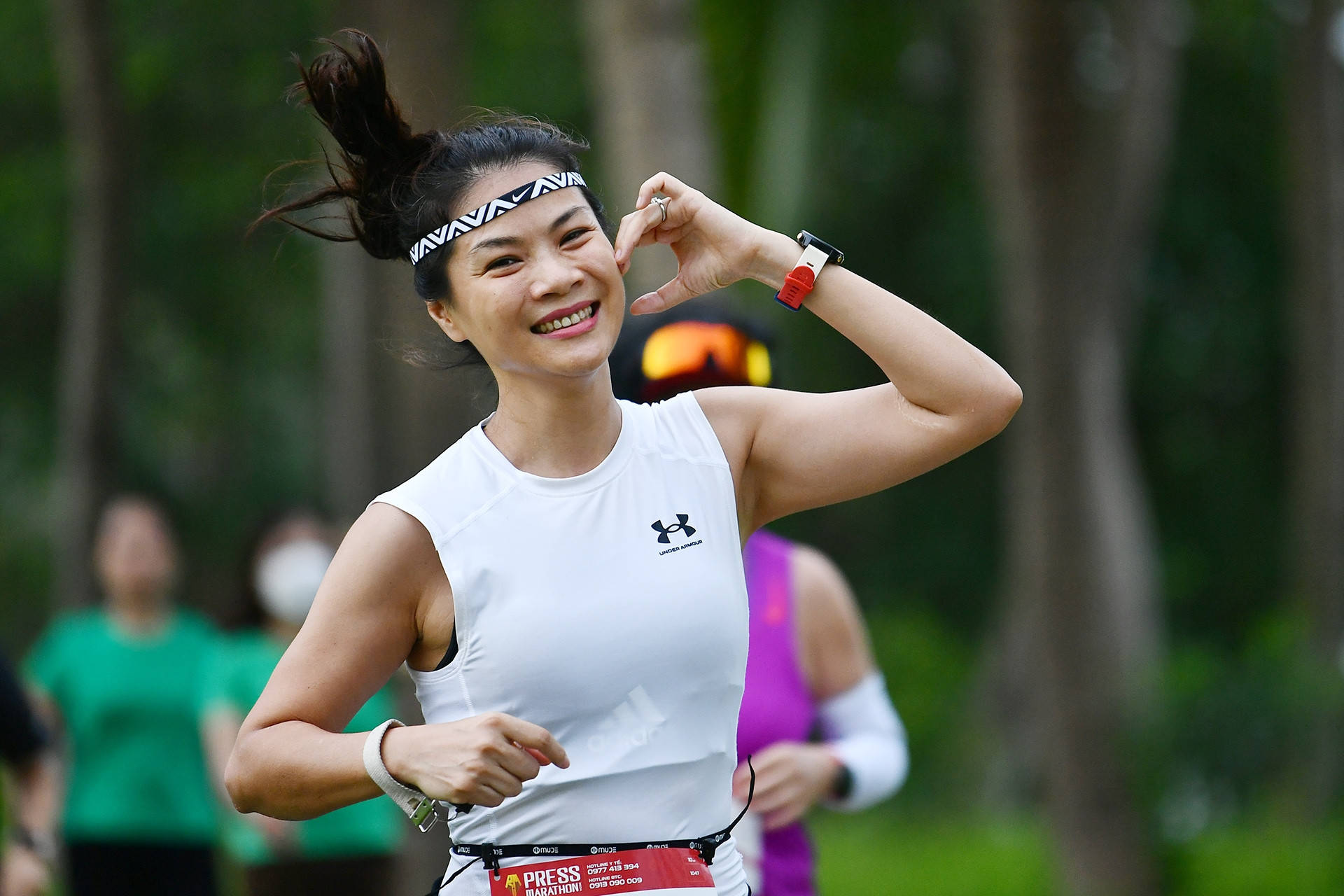 Cuộc đốt thể lực chạy half marathon của 500 nhà báo