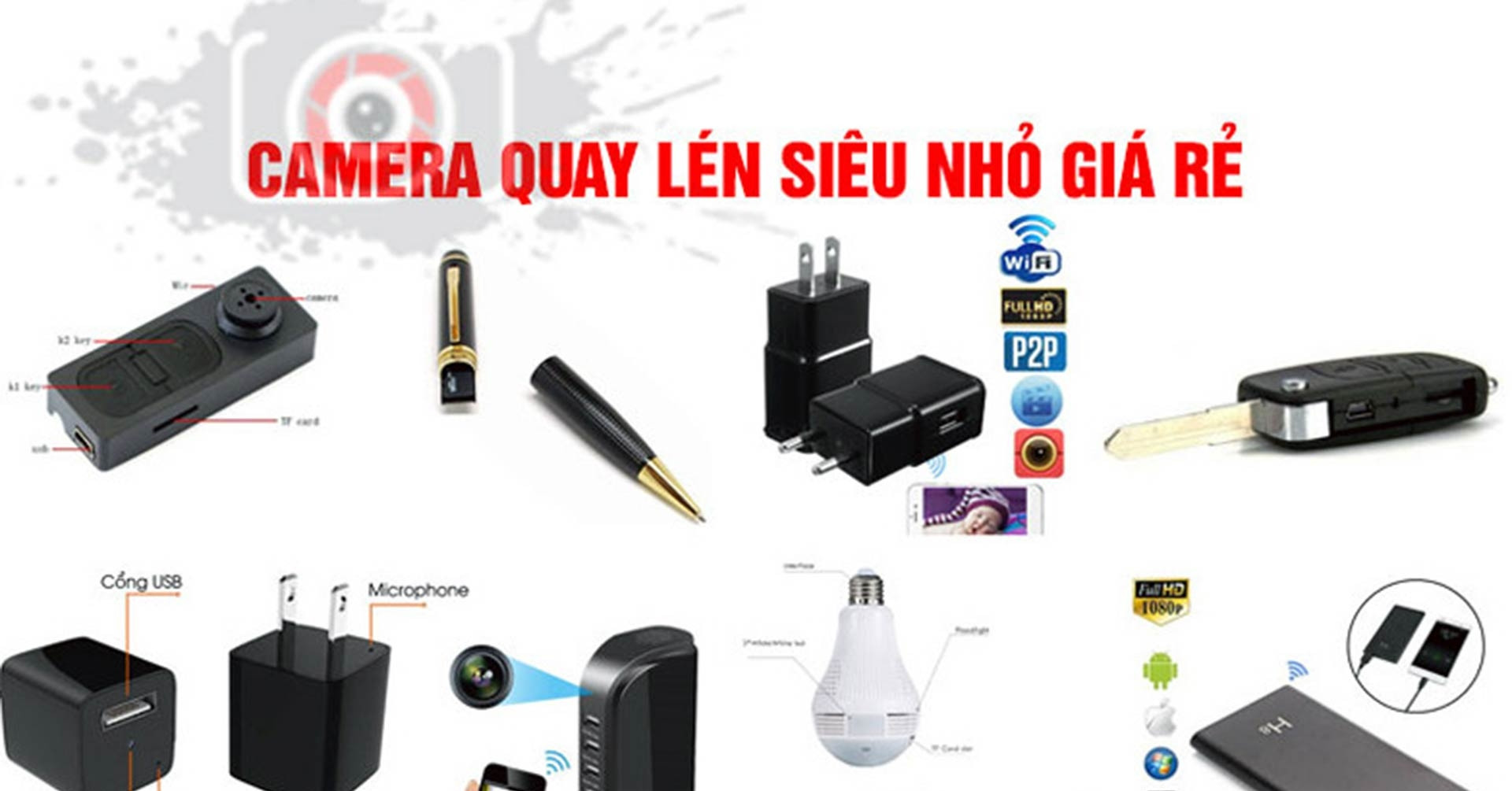 Vàng thị trường tự do giá cao ngất; camera quay trộm giá rẻ giật mình