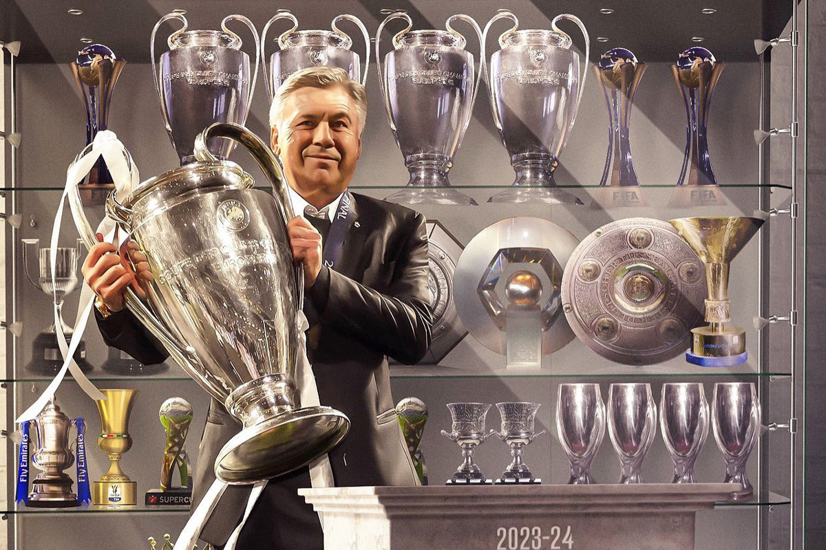 Carlo Ancelotti, tiến sĩ nông dân và bố già Cúp C1