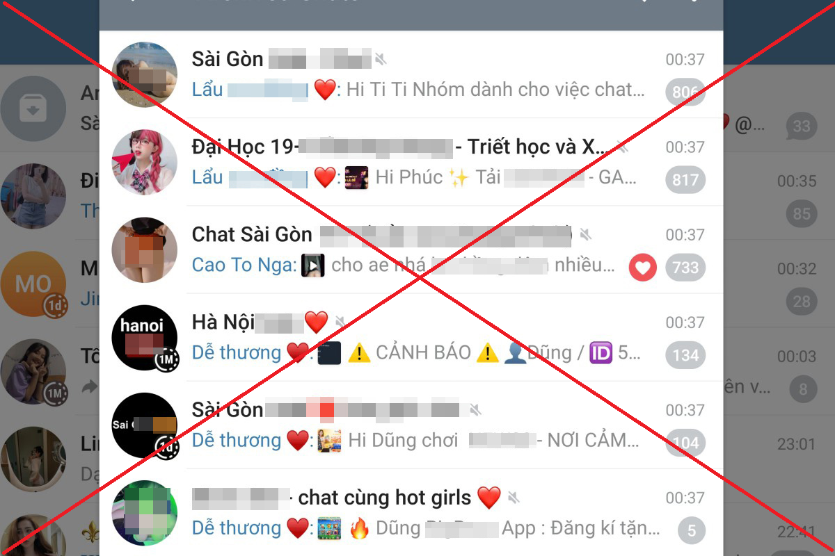 Vấn nạn mại dâm và lừa đảo trên 'thiên đường tình dục' Telegram