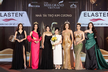 Elasten 3 năm liên tiếp giữ cương vị Nhà tài trợ kim cương Miss Grand Vietnam