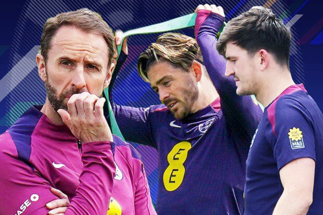 Jack Grealish và Maguire bị gạch tên khỏi tuyển Anh dự Euro 2024