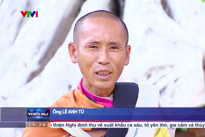 Ông Thích Minh Tuệ xuất hiện trên VTV1 sau 1 tuần ẩn tu