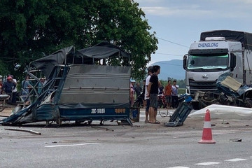 Truy tìm tài xế tông đuôi xe tải khiến 3 người tử vong ở Hà Tĩnh