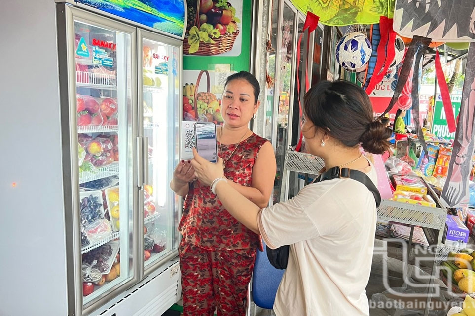 Phổ Yên thúc đẩy thanh toán không dùng tiền mặt