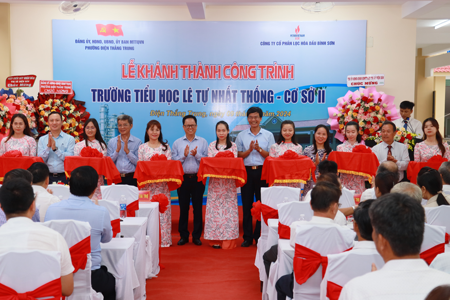 BSR tài trợ 5 tỷ đồng xây trường tiểu học ở Quảng Nam