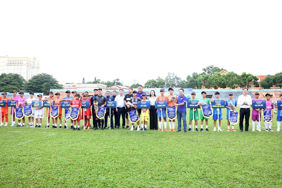 Khởi tranh VCK Giải bóng đá U13 toàn quốc năm 2024