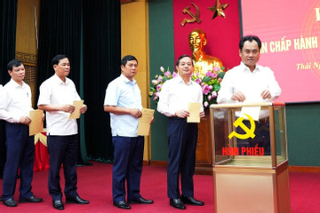 Ông Trịnh Việt Hùng được bầu giữ chức vụ Bí thư Tỉnh ủy Thái Nguyên