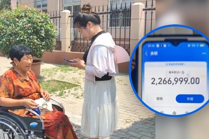 Trả lại 7,9 tỷ đồng cho người phụ nữ ngồi xe lăn chuyển khoản nhầm