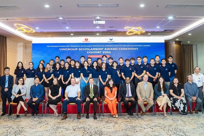 6 năm, Vingroup trao hơn 640 tỷ đồng học bổng khoa học công nghệ