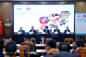 AFC 'chăm sóc' y tế cho tuyển Việt Nam