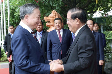 Kiên quyết không để thế lực thù địch chia rẽ tình hữu nghị Việt Nam - Campuchia