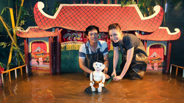 Nghệ sĩ Phan Thanh Liêm mang rối nước tới 'Lễ hội mùa hè Nhật Bản'