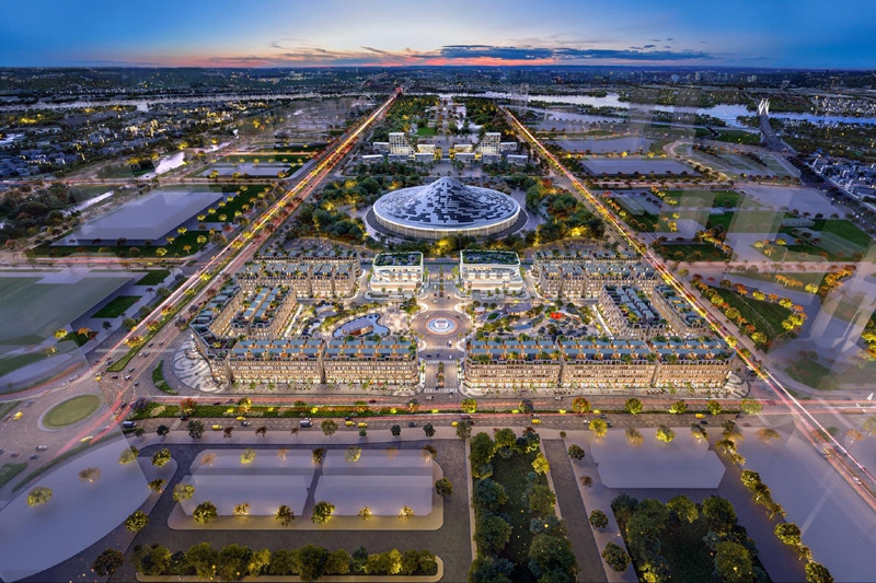 ‘Trục thịnh vượng’ ở trung tâm mới của Hải Phòng