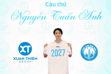 Tuấn Anh ký hợp đồng 3 năm với Nam Định