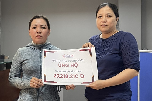 Bạn đọc tiếp sức cho em Nguyễn Văn Tiến bị ung thư máu