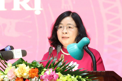 Nữ Bí thư Thành ủy Hà Nội hứa nêu cao tính tiên phong, gương mẫu