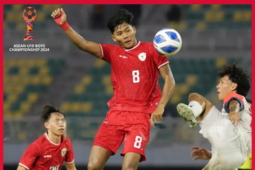 U19 Indonesia phô diễn sức mạnh ngày ra quân giải Đông Nam Á