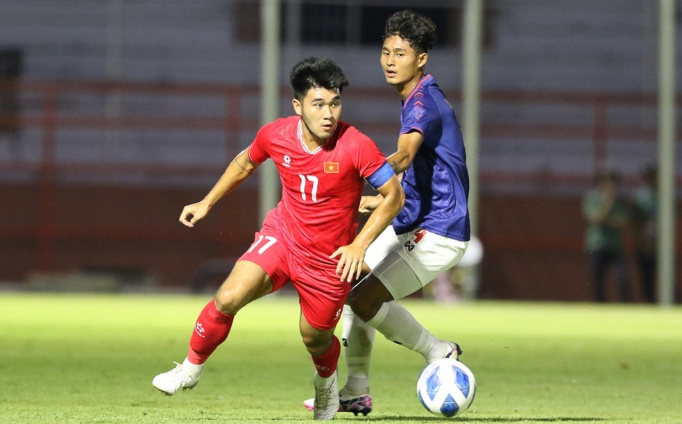 Trọng tài 'cướp trắng' bàn thắng, U19 Việt Nam cưa điểm U19 Myanmar