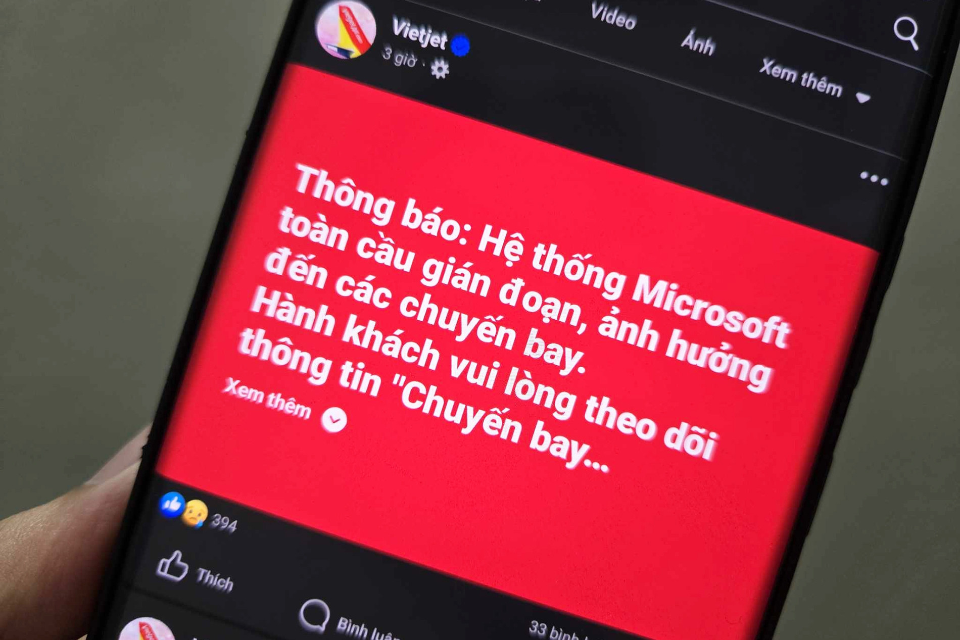 Hệ thống Vietjet Air hoạt động trở lại, Microsoft lên tiếng về sự cố CrowdStrike