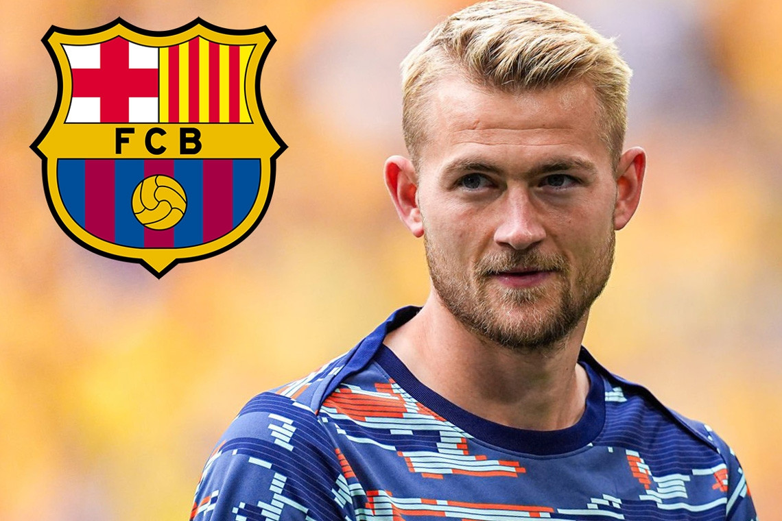 MU rút lui, Barca hy vọng có De Ligt