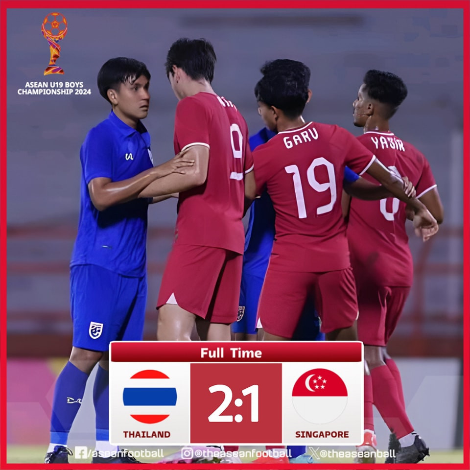 U19 Thái Lan nhọc nhằn hạ U19 Singapore u19 thai lan.jpg