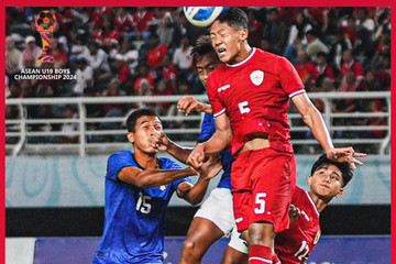 U19 Indonesia đoạt vé sớm vào bán kết U19 Đông Nam Á