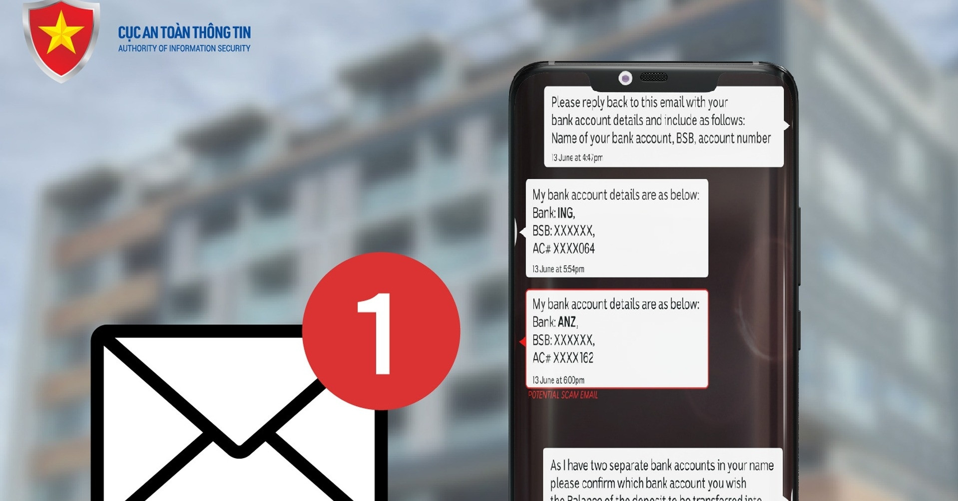 Người dùng cần cảnh giác với thủ đoạn lừa đảo mới qua email