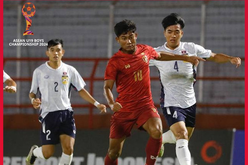 U19 Lào níu giữ hi vọng cho U19 Việt Nam