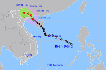 Bão số 2 sắp đổ bộ đất liền Quảng Ninh - Hải Phòng, miền Bắc mưa lớn 2 ngày