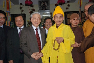 Giáo hội Phật giáo Việt Nam chia buồn về việc Tổng Bí thư Nguyễn Phú Trọng từ trần