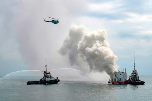 Nga, Iran tập trận hải quân chung ở biển Caspia
