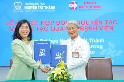 Trường ĐH Nguyễn Tất Thành: Khối ngành sức khỏe nhiều lợi thế học thực hành