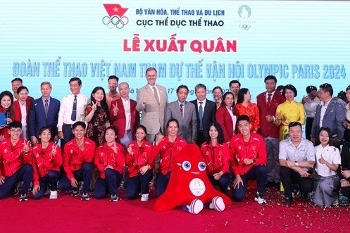 Herbalife Việt Nam đồng hành cùng Đoàn Thể thao Việt Nam dự Olympic Paris 2024