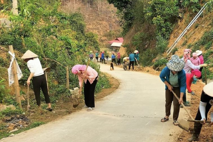 Huyện vùng cao Điện Biên chú trọng tiêu chí môi trường trong nông thôn mới