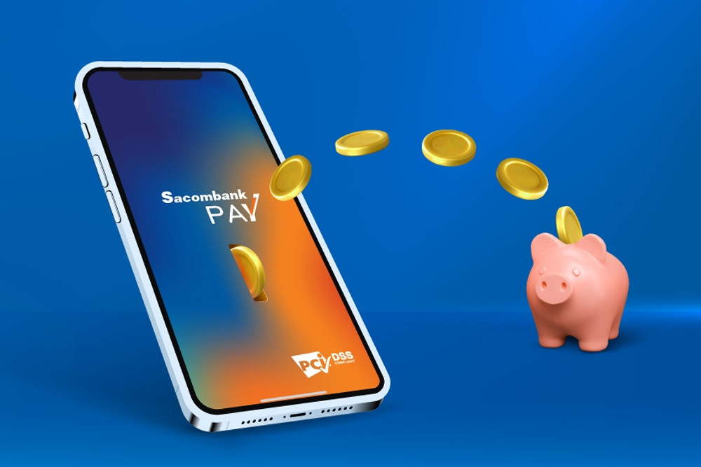 Gửi tiết kiệm trên Sacombank Pay, hưởng lãi suất cao hơn đến 0,7%/năm