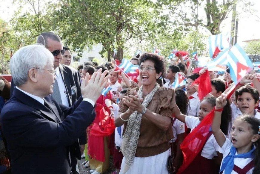 Tổng Bí thư Nguyễn Phú Trọng đã chạm đến trái tim, sự mến phục của bạn bè quốc tế