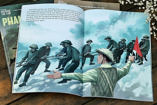 Bộ sách tri ân những bậc anh hùng trẻ tuổi đất Việt