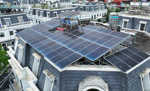 Ở miền Bắc, điện mặt trời mái nhà có thể được bán 20% công suất