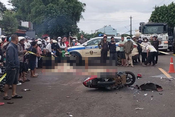 Vợ chồng cụ ông 80 tuổi tử vong tại chỗ sau tai nạn giao thông ở Đắk Lắk