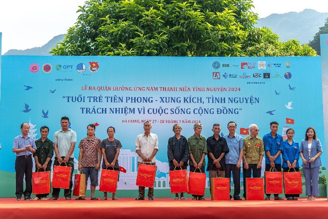 Hành trình tuổi trẻ tiên phong xung kích, tình nguyện trách nhiệm vì cộng đồng